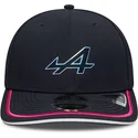 marinebla-buet-snapback-9seventy-stretch-snap-kasket-fra-alpine-f1-team-formula-1-af-new-era
