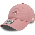 justerbar-lyserod-buet-kasket-med-lyserodt-logo-9twenty-seasonal-fra-mclaren-racing-formula-1-fra-new-era
