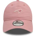 justerbar-lyserod-buet-kasket-med-lyserodt-logo-9twenty-seasonal-fra-mclaren-racing-formula-1-fra-new-era