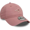 justerbar-lyserod-buet-kasket-med-lyserodt-logo-9twenty-seasonal-fra-mclaren-racing-formula-1-fra-new-era