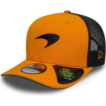 Gorra trucker orange og sort 9SEVENTY Stretch Snap fra McLaren Racing Formula 1 fra New Era
