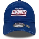 justerbar-bla-buet-kasket-9twenty-washed-distress-new-york-giants-nfl-fra-new-era