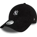new-era-new-york-yankees-mlb-9forty-borg-justerbar-sort-buet-kasket-til-kvinder