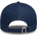 new-era-new-york-yankees-mlb-9twenty-justerbar-marinebla-denim-kasket-til-kvinder