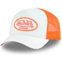 hvid-og-orange-trucker-kasket-fluo04-ct-fra-von-dutch
