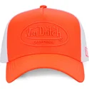 trucker-kasket-orange-og-hvid-fluo04-fra-von-dutch