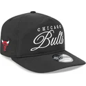 gorra-curva-negra-ajustable-19twenty-draft-2025-de-chicago-bulls-nba-de-new-era