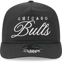 gorra-curva-negra-ajustable-19twenty-draft-2025-de-chicago-bulls-nba-de-new-era