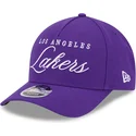 violet-buet-snapback-9forty-m-crown-draft-2025-kasket-fra-los-angeles-lakers-nba-fra-new-era