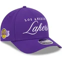 violet-buet-snapback-9forty-m-crown-draft-2025-kasket-fra-los-angeles-lakers-nba-fra-new-era