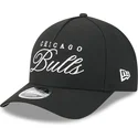 gorra-curva-negra-snapback-9forty-m-crown-draft-2025-de-chicago-bulls-nba-de-new-era