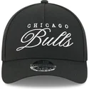 gorra-curva-negra-snapback-9forty-m-crown-draft-2025-de-chicago-bulls-nba-de-new-era