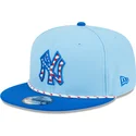 bla-snapback-fladskygget-kasket-9fifty-4th-july-new-york-yankees-mlb-fra-new-era