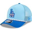 bla-9forty-m-crown-a-frame-4th-july-los-angeles-dodgers-mlb-trucker-kasket-fra-new-era