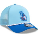 bla-9forty-m-crown-a-frame-4th-july-los-angeles-dodgers-mlb-trucker-kasket-fra-new-era