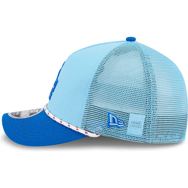 bla-trucker-kasket-9forty-m-crown-a-frame-4th-july-fra-los-angeles-dodgers-mlb-fra-new-era