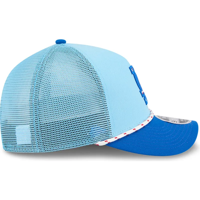 bla-trucker-kasket-9forty-m-crown-a-frame-4th-july-fra-los-angeles-dodgers-mlb-fra-new-era