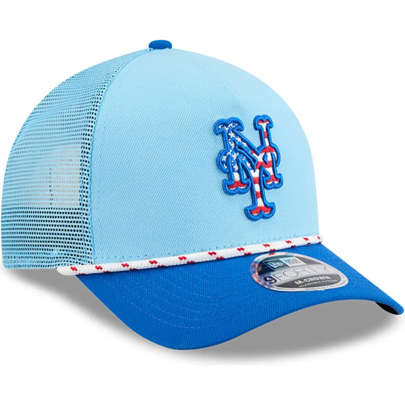 bla-trucker-kasket-9forty-m-crown-a-frame-4th-july-fra-new-york-mets-mlb-fra-new-era