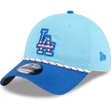 bla-justerbar-buet-kasket-9twenty-4-juli-los-angeles-dodgers-mlb-fra-new-era