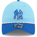 new-era-new-york-yankees-mlb-9twenty-4-juli-justerbar-bla-buet-cap