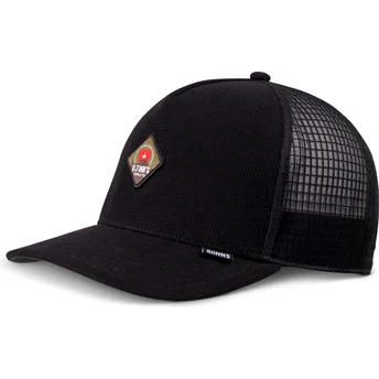 Sort trucker kasket Mountain HFT Waffle fra Djinns