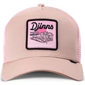 gorra-trucker-beige-og-rosa-do-nothing-club-hft-dnc-pool-fra-djinns