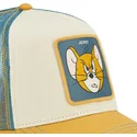 gorra-trucker-beige-og-bla-jerry-taj6-jer-looney-tunes-fra-capslab