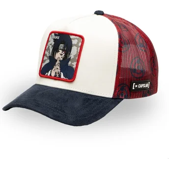 Gorra trucker multicolor Sasuke Uchiha SHA Naruto fra Capslab