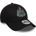 new-era-newcastle-united-football-club-premier-league-9forty-core-justerbar-sort-buet-kasket