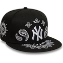 sort-justerbar-59fifty-paisley-new-york-yankees-mlb-kasket-fra-new-era