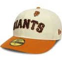gorra-kurvet-beige-og-orange-tilpasset-59fifty-all-star-game-pin-af-san-francisco-giants-mlb-fra-new-era