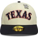 beige-og-marinebla-buet-kasket-59fifty-all-star-game-pin-fra-texas-rangers-mlb-af-new-era
