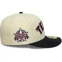 beige-og-marinebla-buet-kasket-59fifty-all-star-game-pin-fra-texas-rangers-mlb-af-new-era