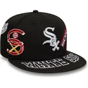 chicago-white-sox-mlb-59fifty-all-over-sort-justerbar-flad-kasket-fra-new-era