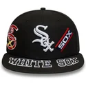 chicago-white-sox-mlb-59fifty-all-over-sort-justerbar-flad-kasket-fra-new-era