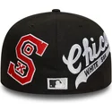 chicago-white-sox-mlb-59fifty-all-over-sort-justerbar-flad-kasket-fra-new-era