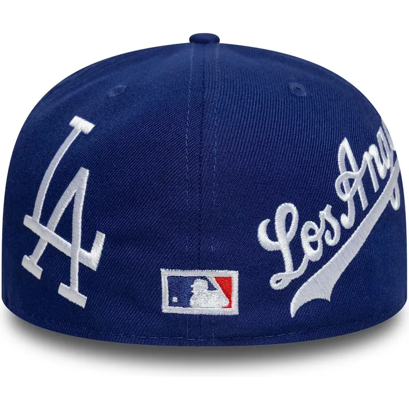 flad-bla-tilpasset-59fifty-all-over-kasket-fra-los-angeles-dodgers-mlb-fra-new-era