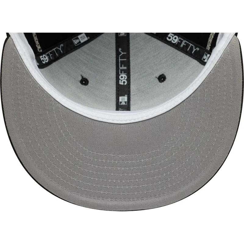 sort-fitted-59fifty-chain-wrap-kasket-fra-chicago-white-sox-mlb-af-new-era