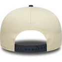 buet-kasket-beige-og-marinebla-snapback-19twenty-heritage-fra-new-york-yankees-mlb-fra-new-era