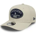 beige-buet-snapback-9seventy-stretch-snap-patch-kasket-fra-los-angeles-dodgers-mlb-fra-new-era