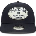 marinebla-buet-snapback-9seventy-stretch-snap-patch-kasket-fra-new-york-yankees-mlb-fra-new-era