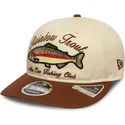 brun-justerbar-buet-kasket-9fifty-retro-crown-outdoor-fishing-club-fra-new-era