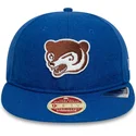 chicago-cubs-mlb-new-era-9fifty-retro-crown-heritage-justerbar-flad-bla-kasket