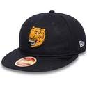 justerbar-9fifty-retro-crown-heritage-navybla-fladskaerm-kasket-fra-detroit-tigers-mlb-af-new-era