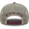 rod-og-beige-buet-snapback-9fifty-cord-kasket-fra-new-era