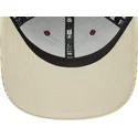 rod-og-beige-buet-snapback-9fifty-cord-kasket-fra-new-era