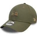 justerbar-gron-9forty-badge-kasket-fra-new-era