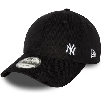 New Era New York Yankees MLB 9FORTY Flawless Cord sort justerbar buet kasket