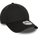 new-era-new-york-yankees-mlb-9forty-flawless-mesh-sort-snapback-kasket-med-buet-skygge-og-sort-logo