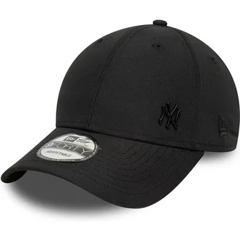 New Era New York Yankees MLB 9FORTY Tonal Flawless justerbar sort buet kasket med sort logo